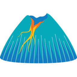 Merapi Mountain  Icon