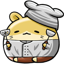 Cute Hamster Chef  Icon