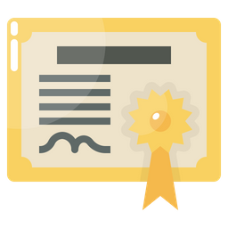 Certificate  Icon