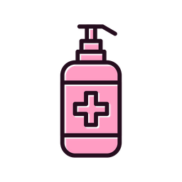 Sanitizer Bottle  Icon