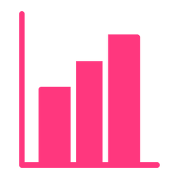 Gráfico de barras  Ícone