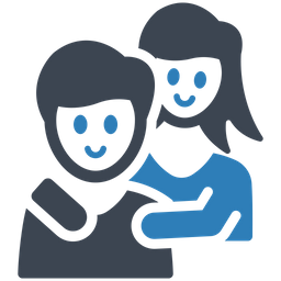 Happy couple  Icon