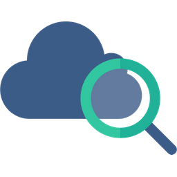 Cloud search  Icon