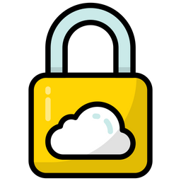 Cloud Lock  Icon