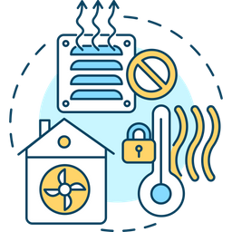 Insulate air ducts  Icon