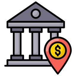 Bank Location  Icon