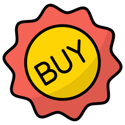 Buy Sticker  Icon