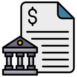 Banking Documents  Icon