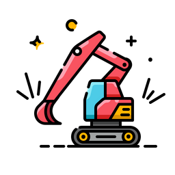 Excavator  Icon