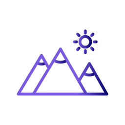 Mountains  Icon