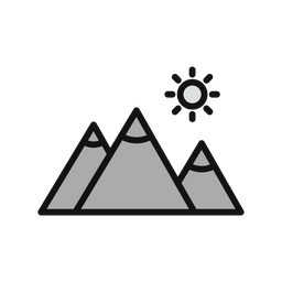 Mountains  Icon