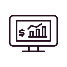 Financial Chart  Icon