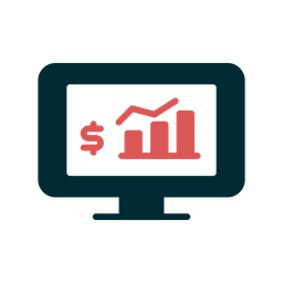 Financial Chart  Icon