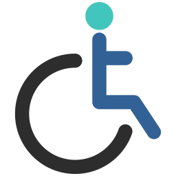 Disabled man  Icon