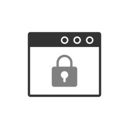 Seguridad del navegador  Icono