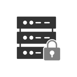 Seguridad de la base de datos  Icono