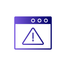 Browser Warning  Icon