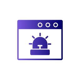 Browser Alert  Icon