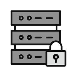 Seguridad de la base de datos  Icono
