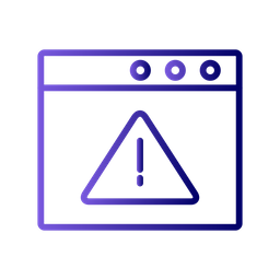 Browser Warning  Icon