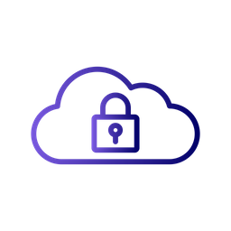 Cloud Security  Icon