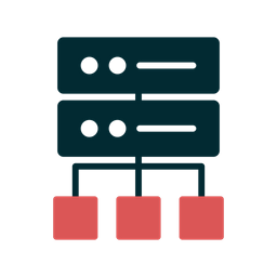 Data Center  Icon