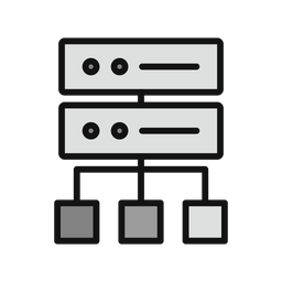 Data Center  Icon