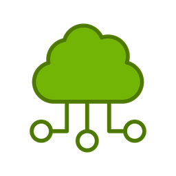 Cloud Network  Icon