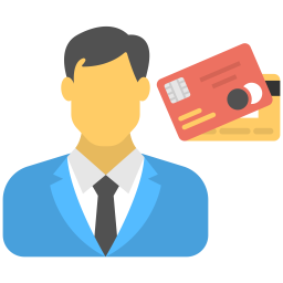 Businessman Card  Icon