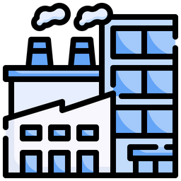 Factories Building  Icon