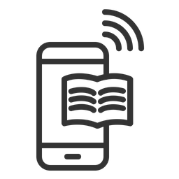 Mobile Learning  Icon