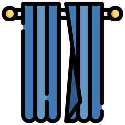 커튼  아이콘