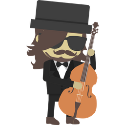 Classical Bassist  Icon