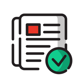 Check Document  Icon