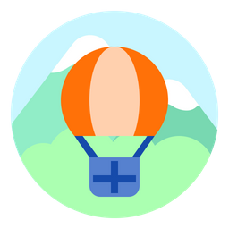 Hot Air Balloon  Icon