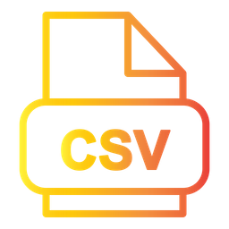 Csv File  Icon