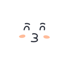 Besos Nube de ojos cerrados  Icono