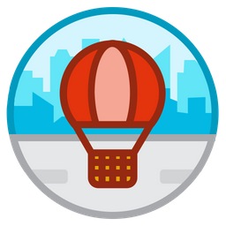 Hot Air Balloon  Icon