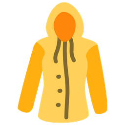 Female Raincoat  Icon