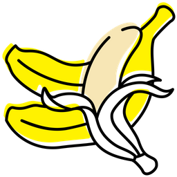 Banana Open  Icon