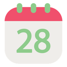 Calendar Date  Icon