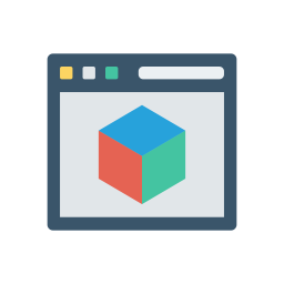 3d website  Icon