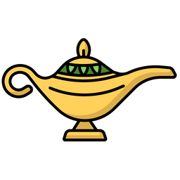 Arabian Magic Lamp  Icon