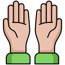 Hand Praying  Icon