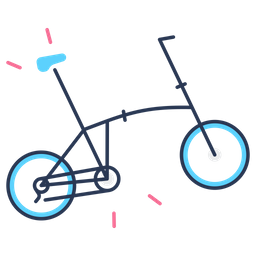 Brompton folding bike  Icon