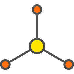 Atom Bond  Icon