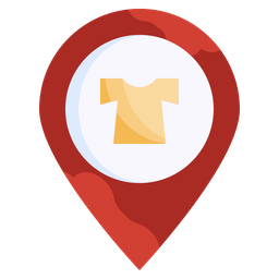 Clothing Store Location  Icon