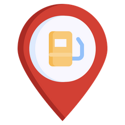 Gas Station Location  Icon