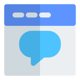 Chat Website  Icon