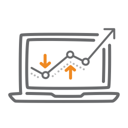 Marketing analysis  Icon